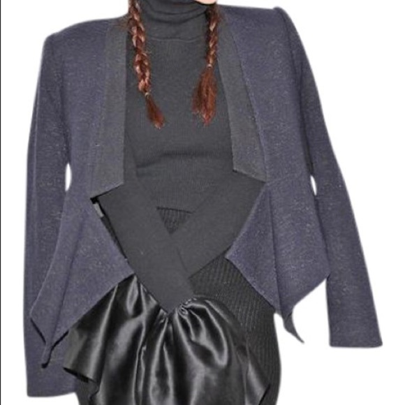 BCBGMAXAZRIA
Navy Blue Candice Tweed Jacket - Picture 3 of 3